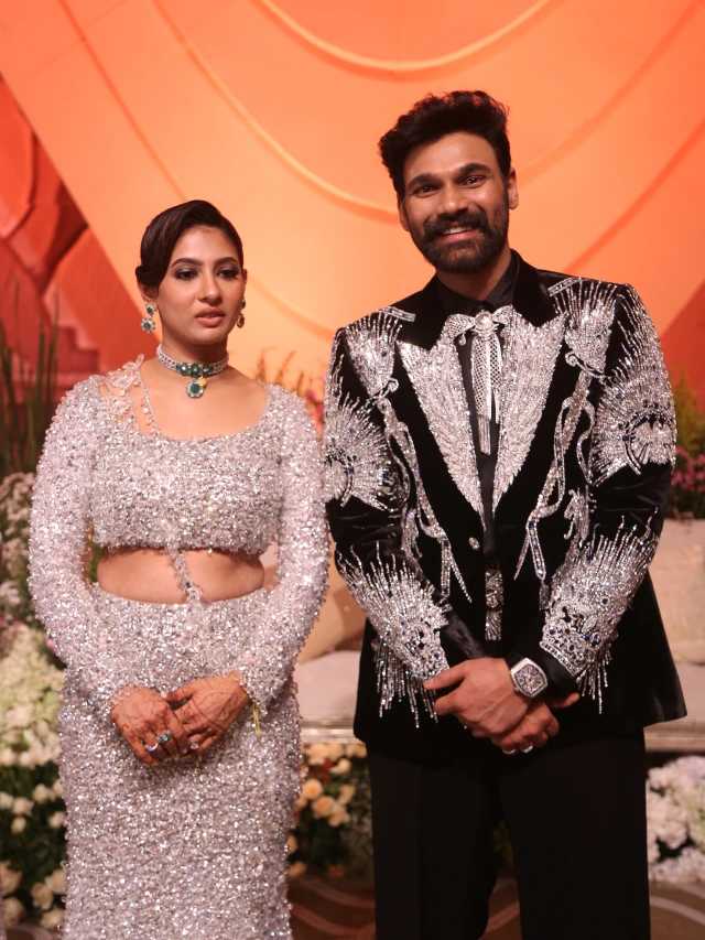 Bellamkonda Sai Sreenivas Kavya Reddy Wedding Reception