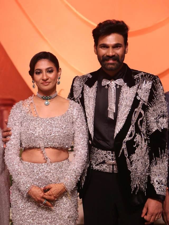 Bellamkonda Sai Sreenivas Kavya Reddy Wedding Reception