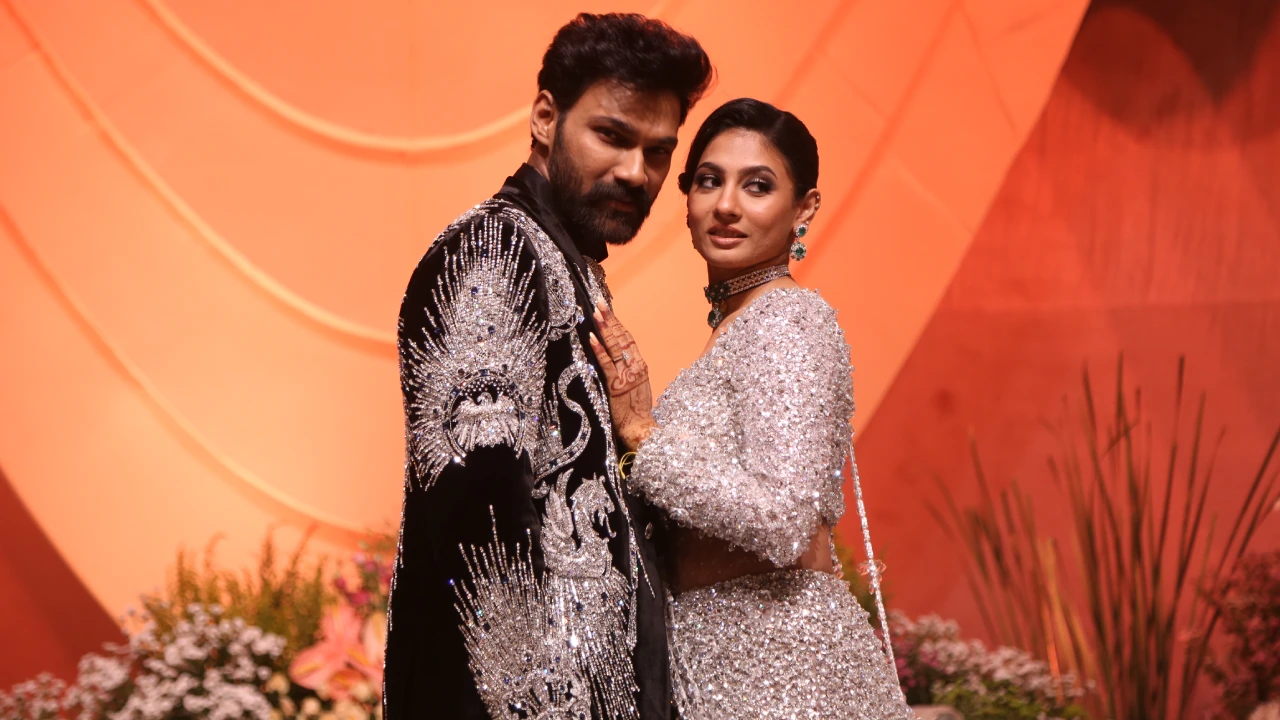 Bellamkonda Sai Sreenivas Kavya Reddy Wedding Reception