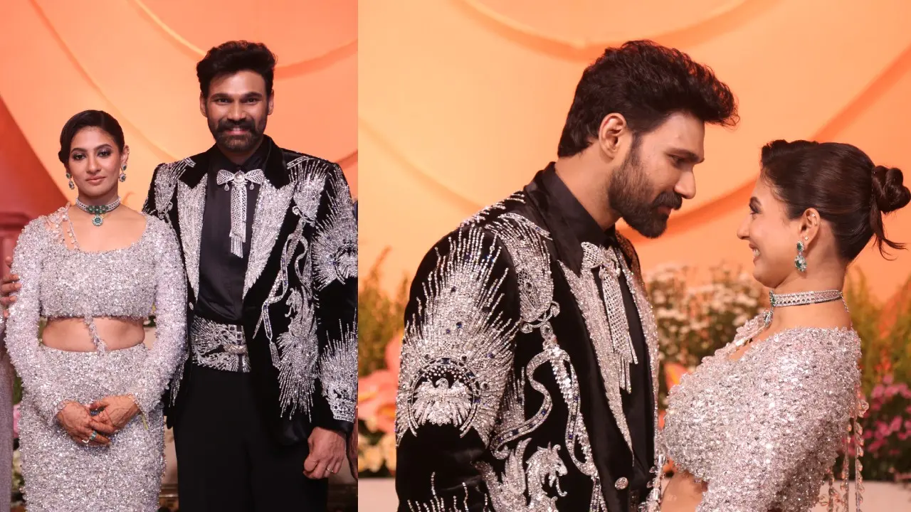 Bellamkonda Sai Sreenivas Kavya Reddy Wedding Reception