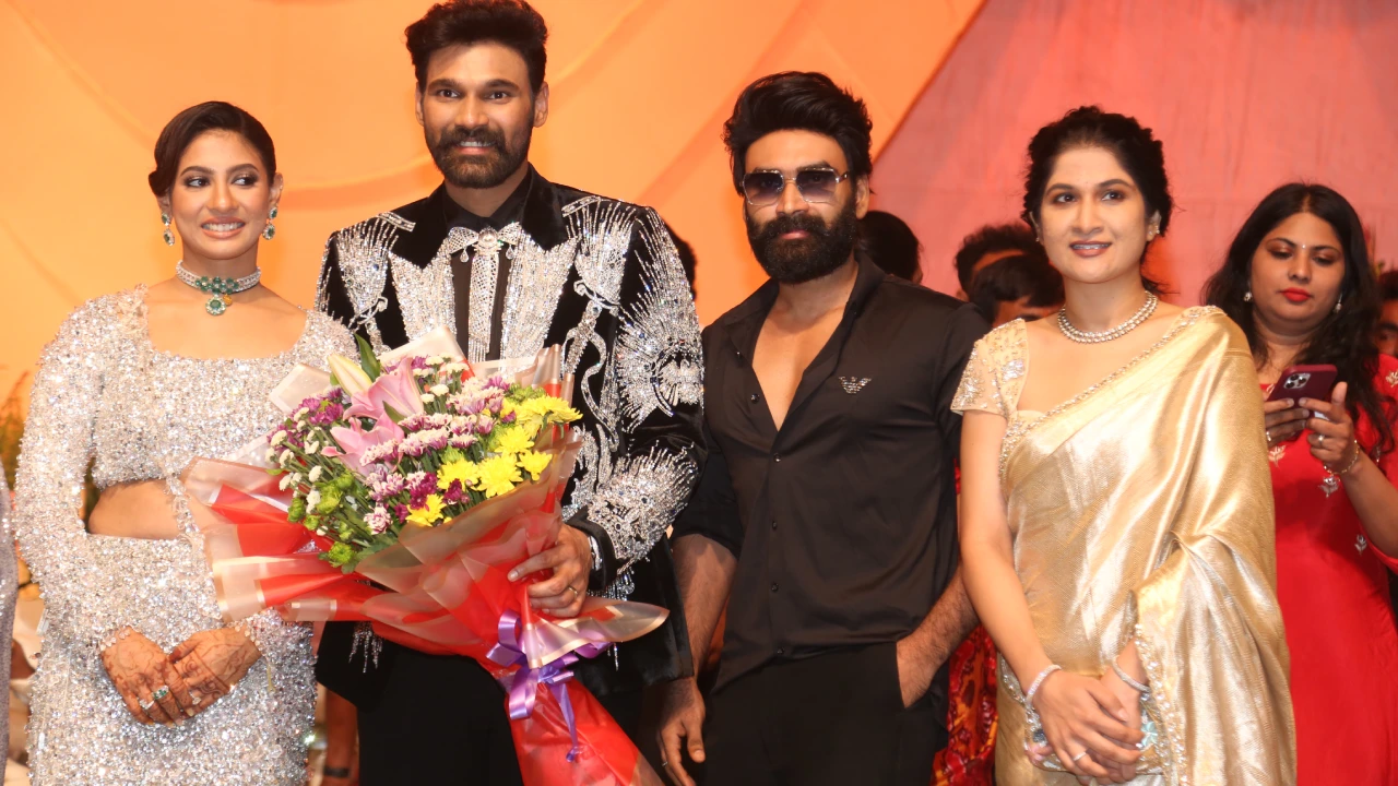 Bellamkonda Sreenivas Wedding Reception
