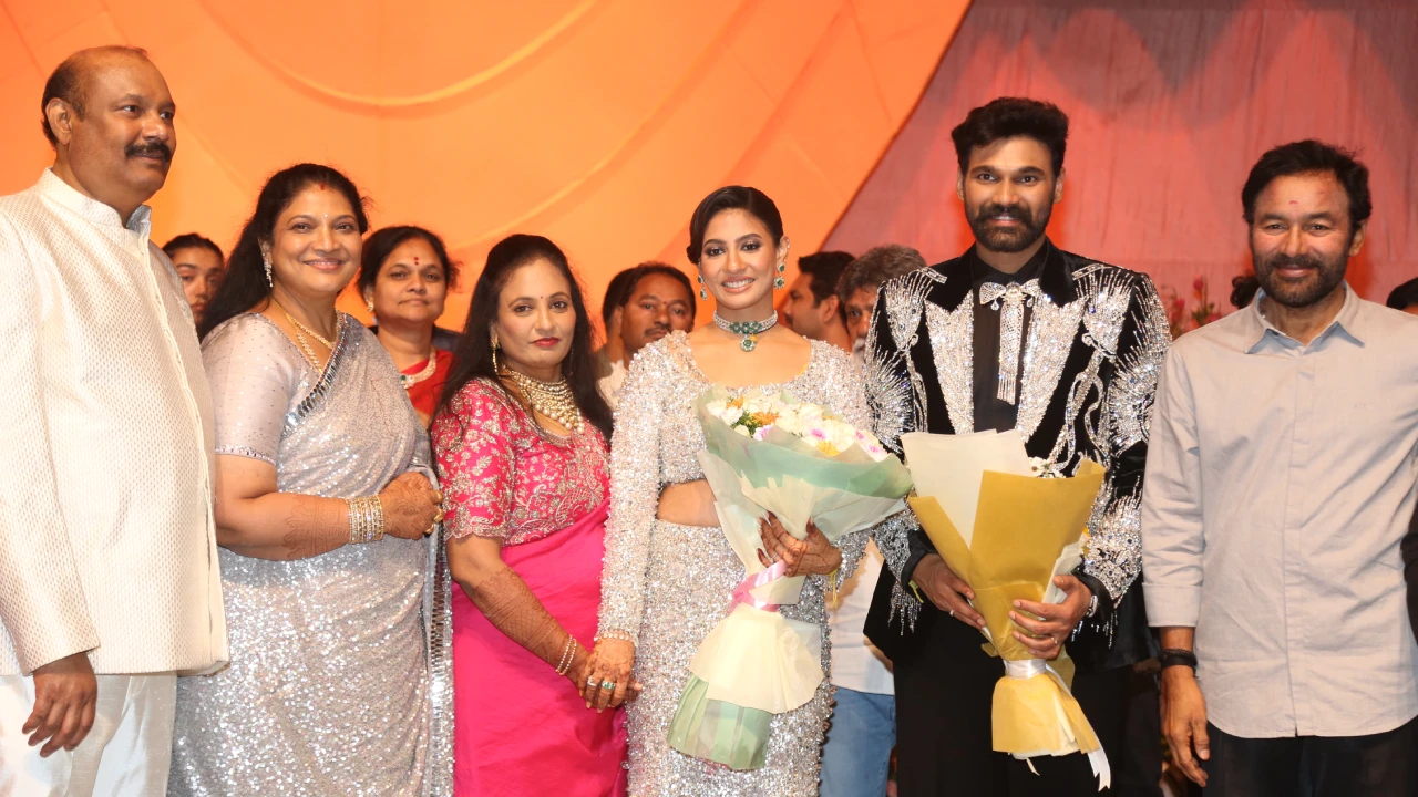Bellamkonda Sreenivas Wedding Reception