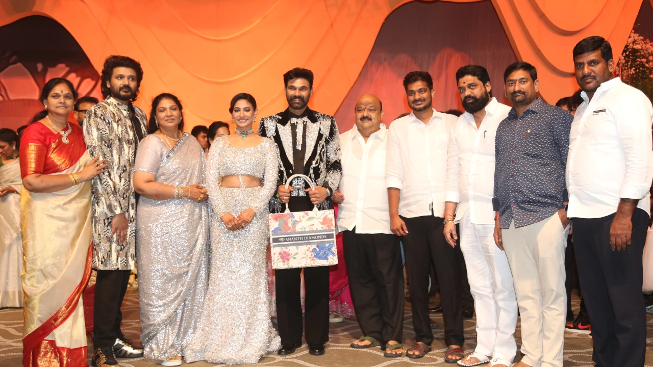 Bellamkonda Sreenivas Wedding Reception
