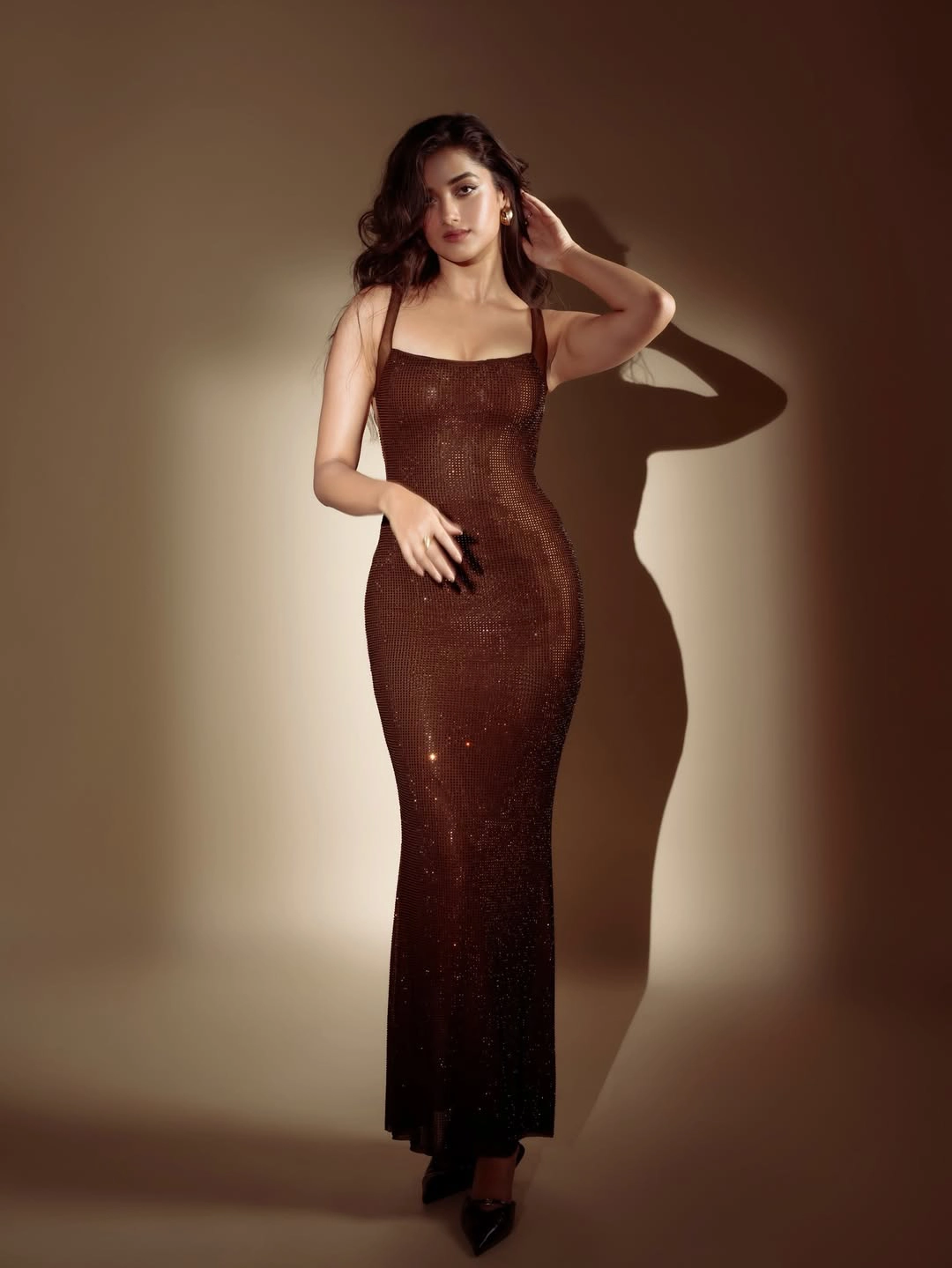 Bhagyashri Borse Stunning Looks in Modern Dress