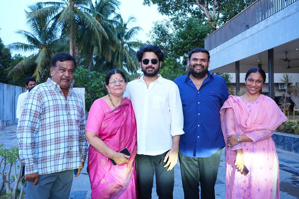 Hero Nithiin Meets TDP MLA Bojjala Sudhir Reddy