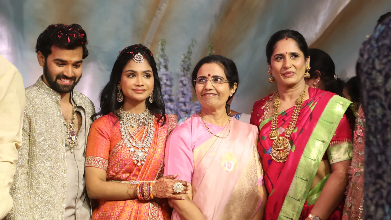 CM Chandrababu Naidu at Bandla Ganesh Daughter Engagement