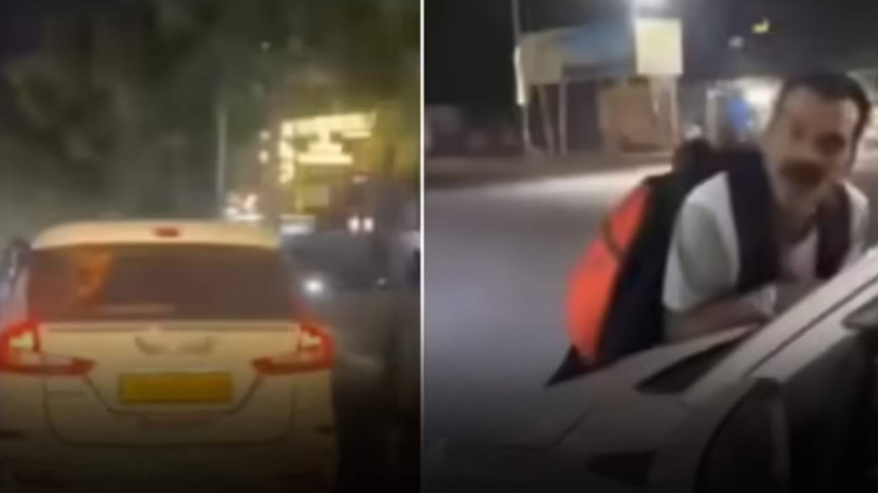 Car Accident in Meerpet : మీర్‌పేట్‌లో కారు బీభత్సం.. వ్యక్తిని ఢీకొట్టి.. 2కిలోమీటర్లు ఈడ్చుకెళ్లి.. స్థానికులు అడ్డగించడంతో పరార్..