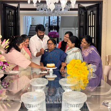 Mega Brothers with Mother Anjana Devi Mothers Day Special Photos