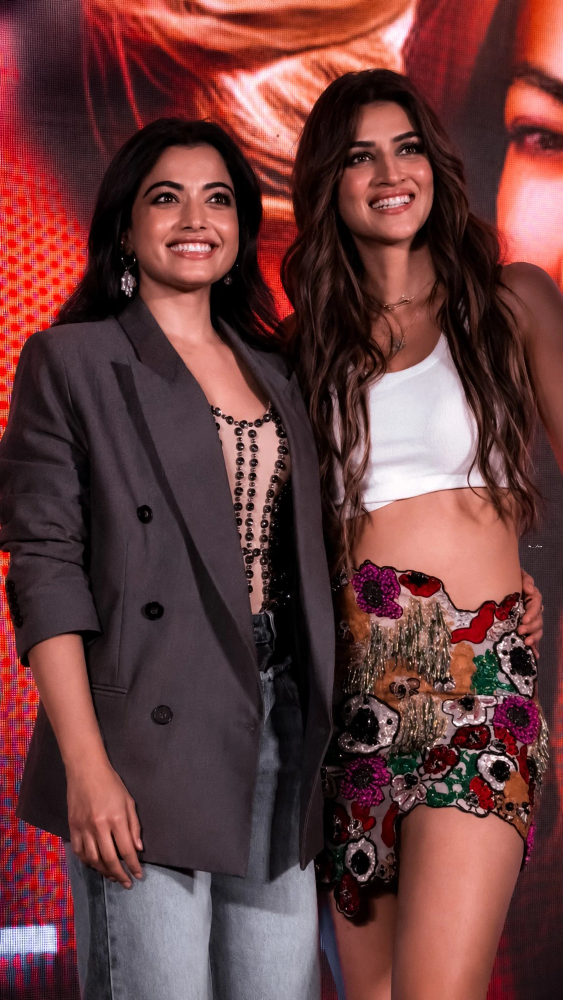 Rashmika Mandanna at Cocktail 2 Song Launch Event in Mumbai