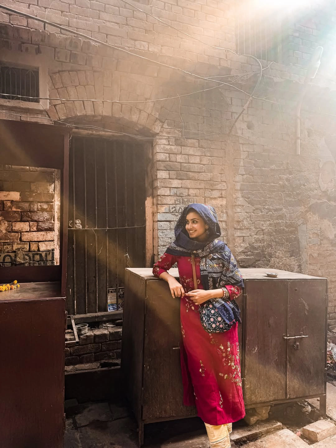Deepika Pilli Roaming in Varanasi Streets