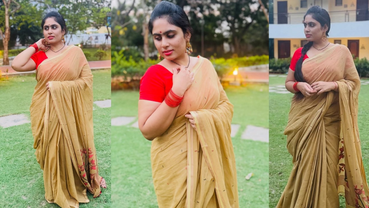 Tejaswini Vygha : స‌మ్మ‌ర్ & కాట‌న్‌ అంటూ.. చీర‌క‌ట్టులో క్యూట్ ఫోటోలు షేర్ చేసిన దిల్ భార్య తేజ‌స్విని