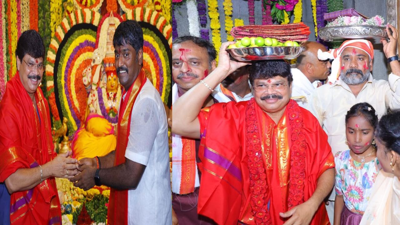 Boyapati Srinu: తాతయ్యగుంట గంగమ్మ జాతరలో బోయపాటి శ్రీను.. అమ్మవారికి ప్రత్యేక పూజలు.. ఫోటోలు