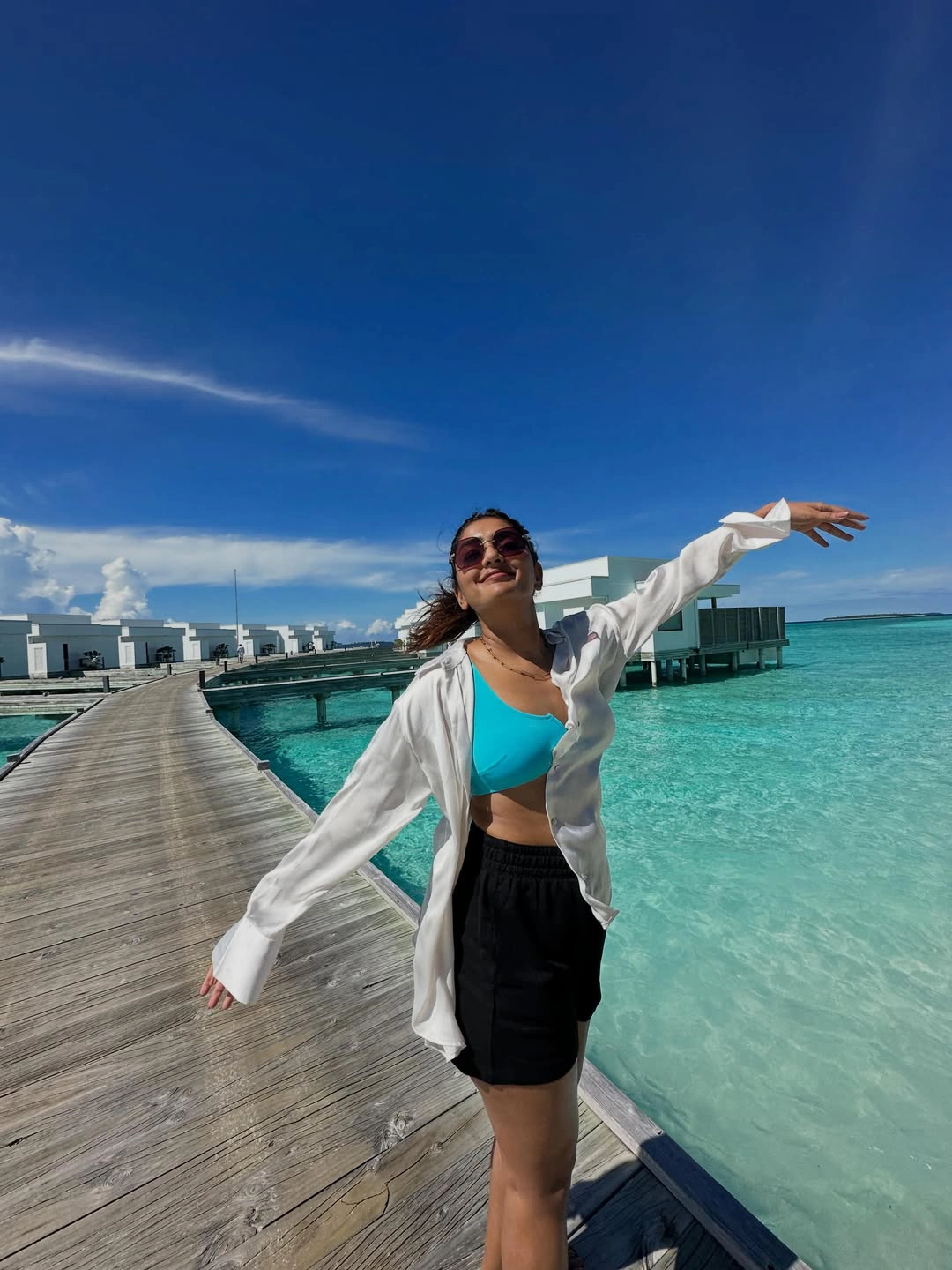 Eeshaa Rebba Enjoying Vacation in Maldives