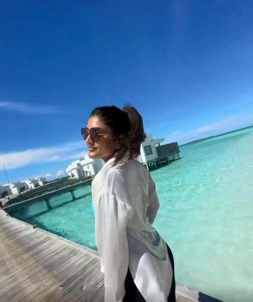 Eeshaa Rebba Enjoying Vacation in Maldives