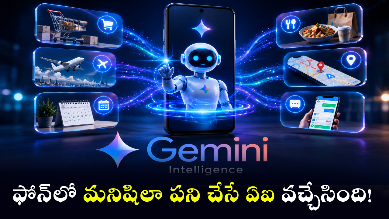 Gemini Intelligence : వావ్.. సూపర్ AI టెక్నాలజీ.. ఇక ఫోన్ మీరు వాడరు.. మీ ఫోన్ మీకోసం అన్నీ చేస్తుంది!