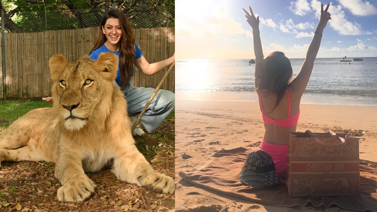 Hansika Motwani : సింహంతో హన్సిక మోత్వాని ఆట‌లు.. బీచ్‌లో బికినీ డ్రెస్‌లు..