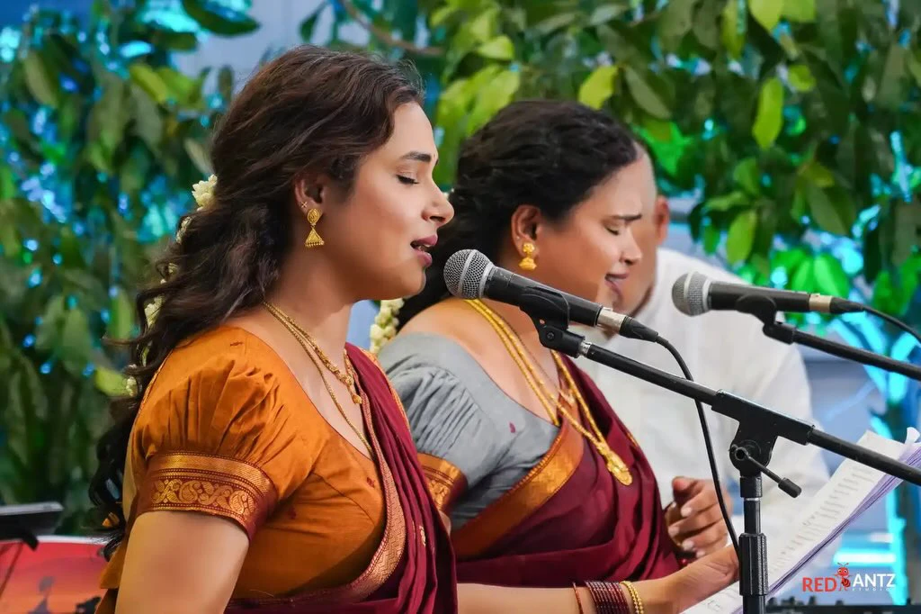 Hari Teja Devotional Program with her Sister