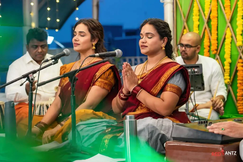 Hari Teja Devotional Program with her Sister