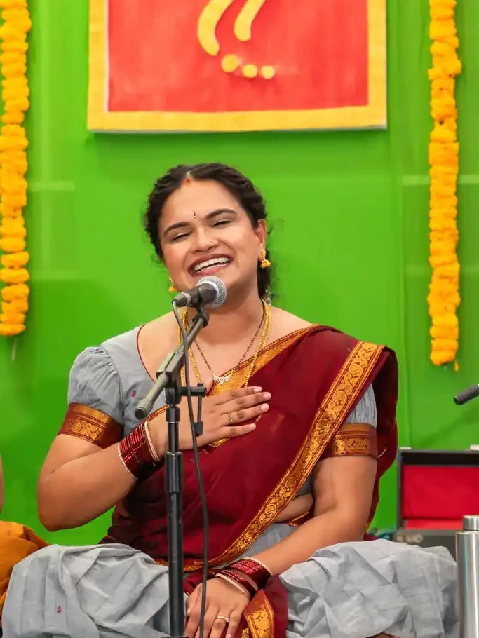 Hari Teja Devotional Program with her Sister