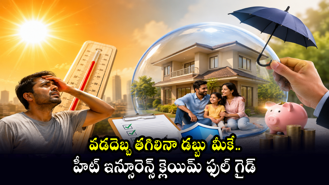 Heat Insurance : మండే ఎండలకే చెక్ పెట్టే బీమా వచ్చేసింది! వడదెబ్బకు పరిహారం ఎలా పొందాలి? కొత్త హీట్ ఇన్సూరెన్స్ గైడ్!