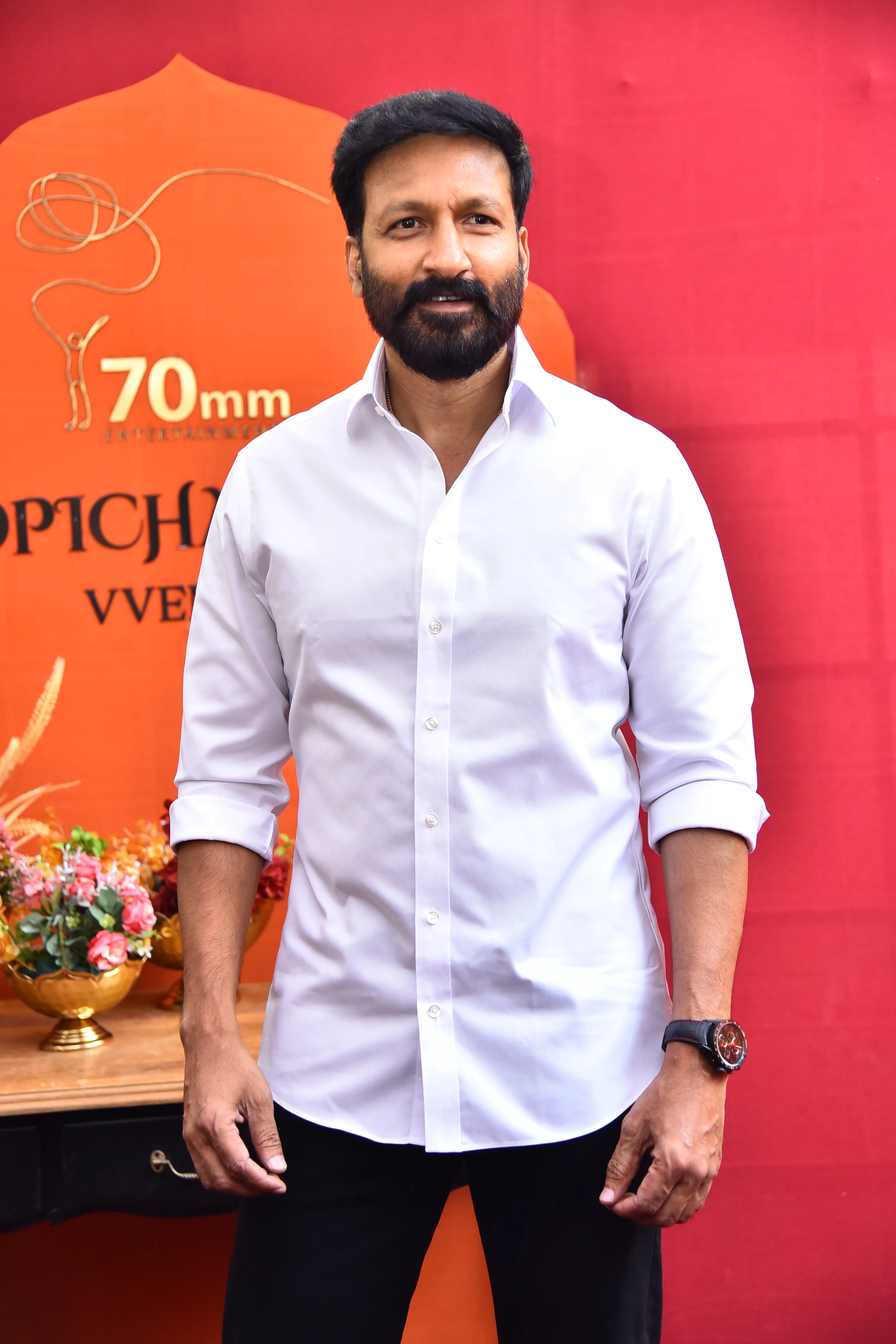 Hero Gopichand and director venkat New Movie Opening
