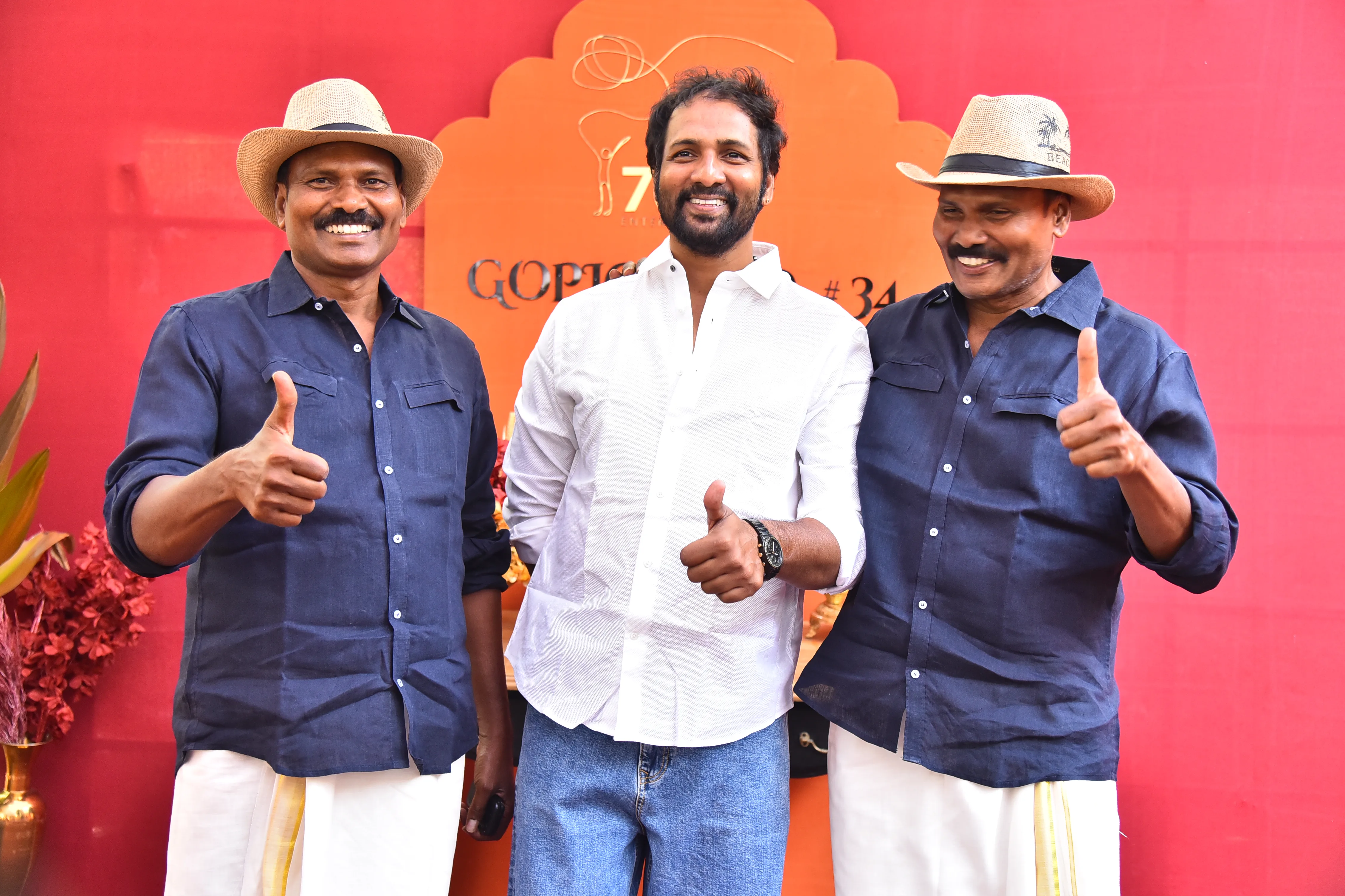 Hero Gopichand and director venkat New Movie Opening