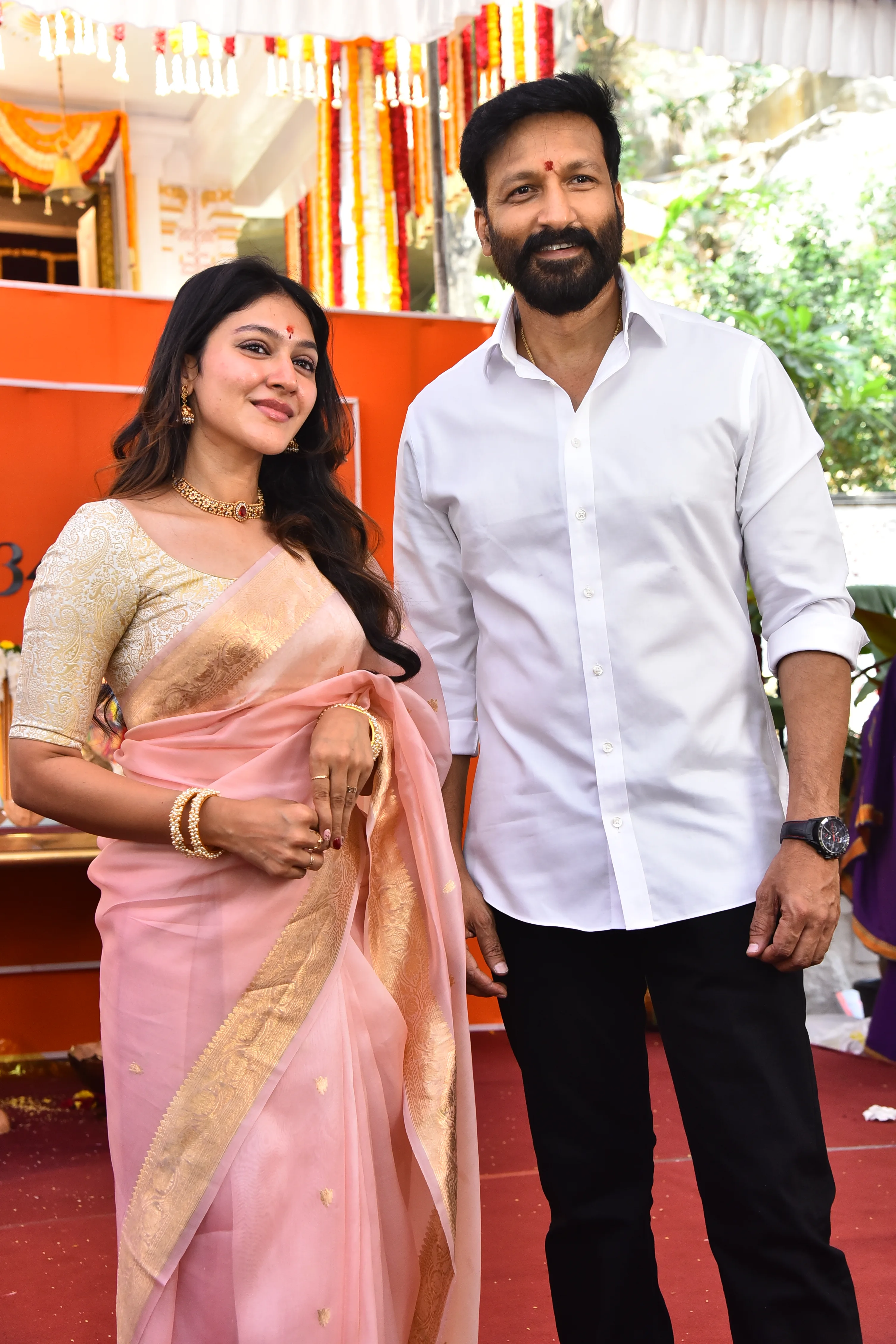 Hero Gopichand and director venkat New Movie Opening