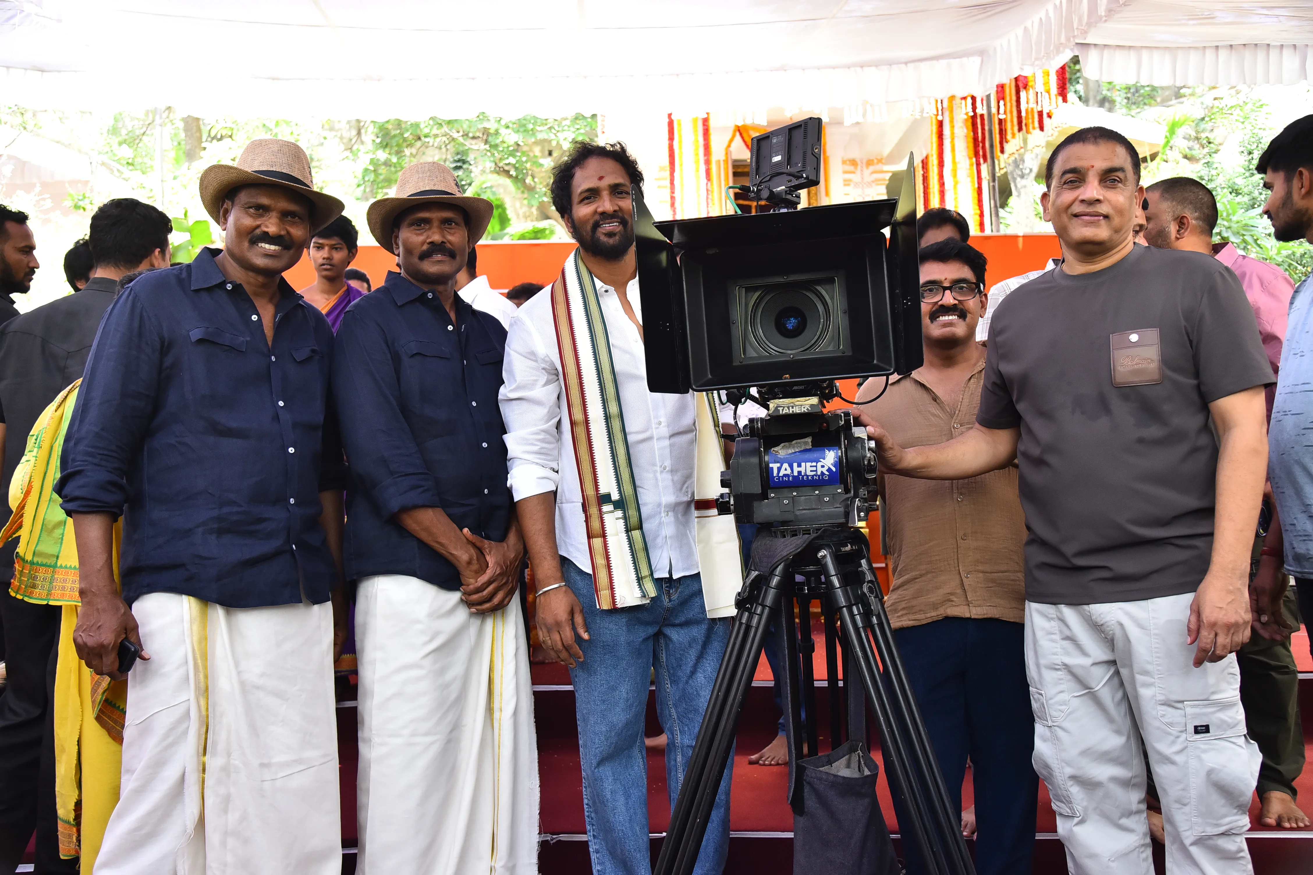Hero Gopichand and director venkat New Movie Opening