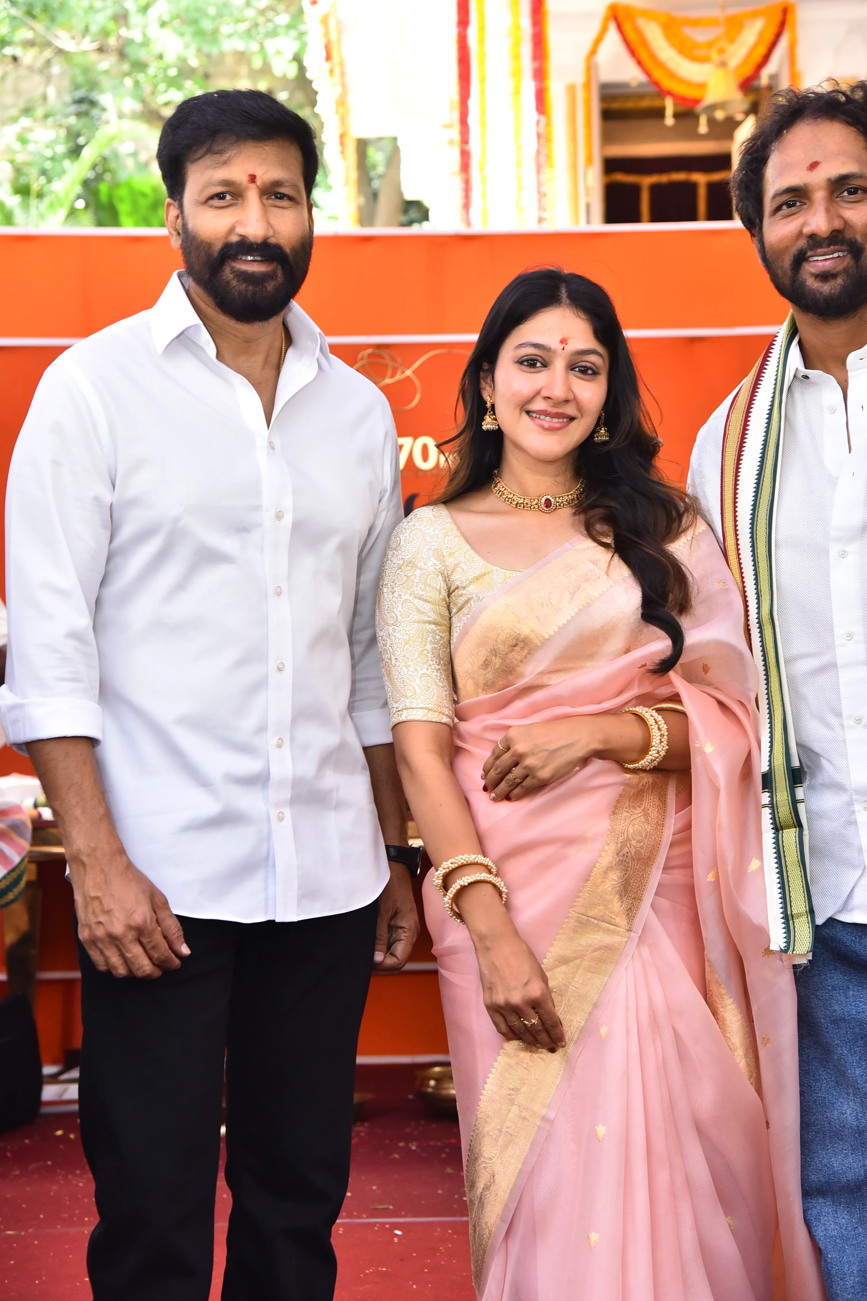 Hero Gopichand and director venkat New Movie Opening