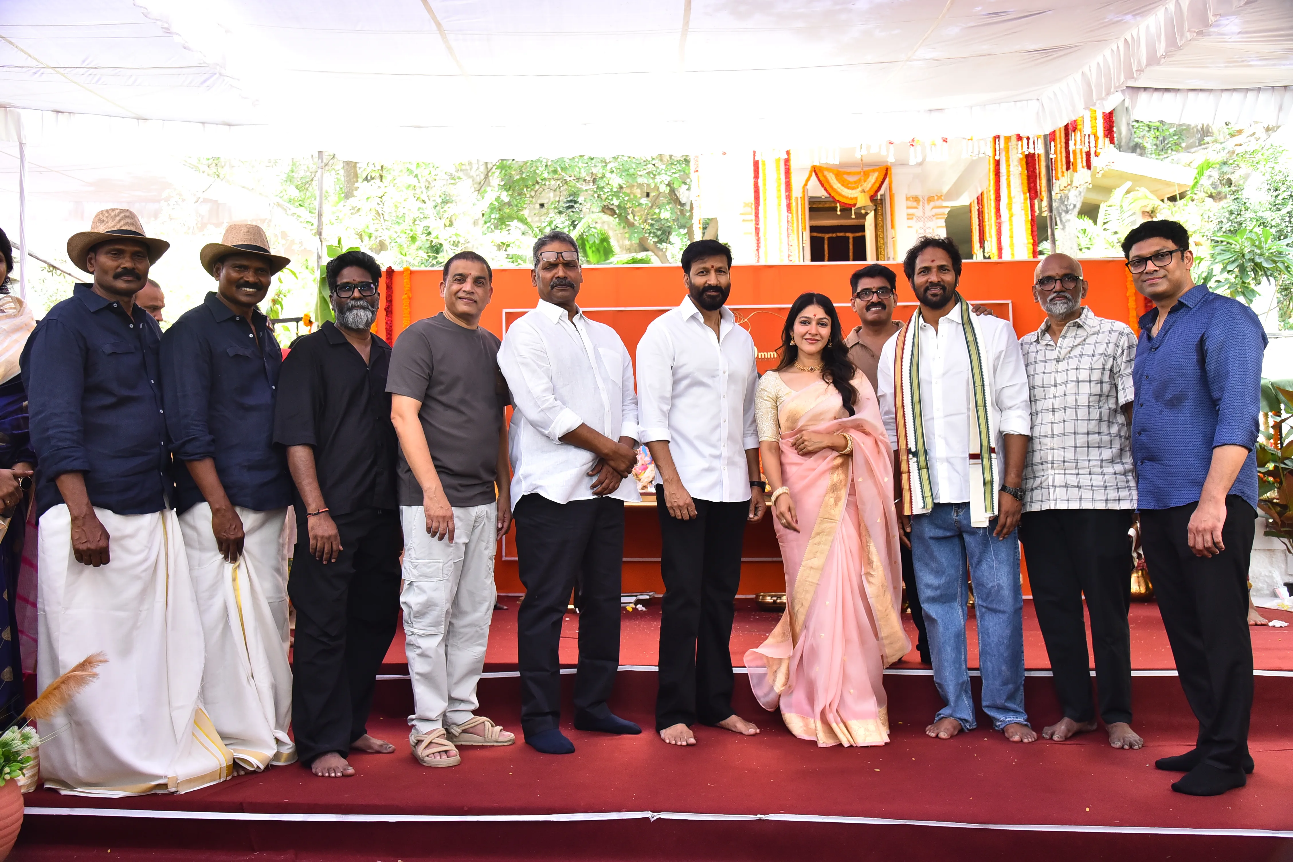 Hero Gopichand and director venkat New Movie Opening