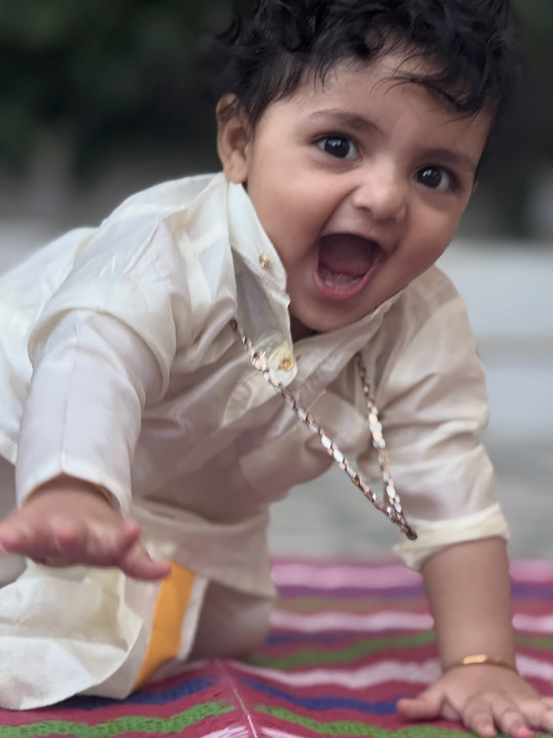 Hero Kiran Abbavaram shares Cute photos of his son Hanu