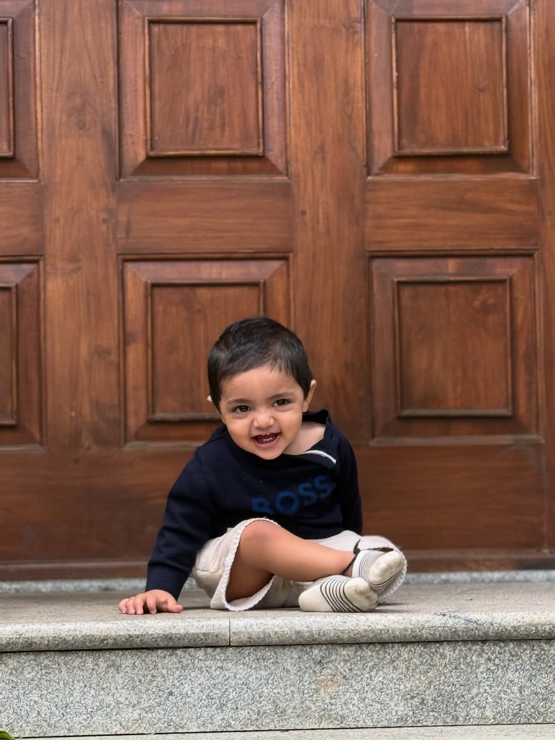 Hero Kiran Abbavaram shares Cute photos of his son Hanu