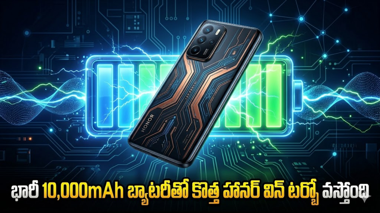 Honor Win Turbo : హానర్ ఫ్యాన్స్ గెట్ రెడీ.. భారీ 10,000mAh బ్యాటరీతో కొత్త హానర్ విన్ టర్బో వస్తోంది.. ఫుల్ డిటెయిల్స్!