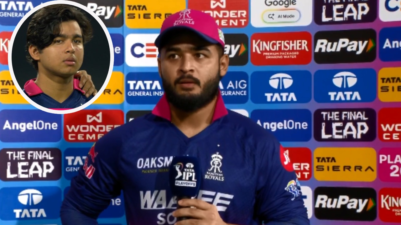 Riyan Parag : నా వ‌ల్ల కాలేదు.. బుడ్డోడే క‌ప్పును అందిస్తాడు.. రియాన్ ప‌రాగ్ హాట్ కామెంట్స్‌..