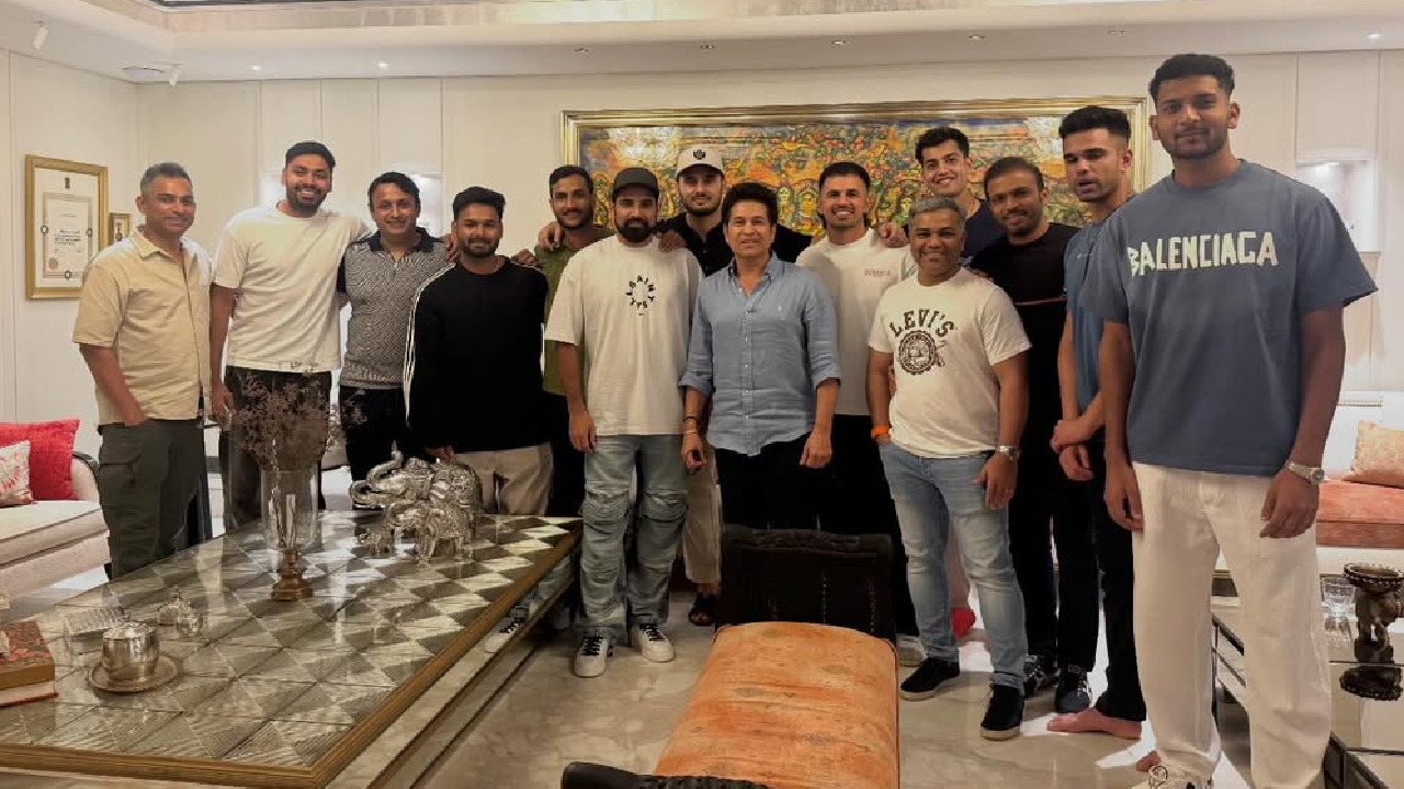 MI vs LSG : ముంబైతో మ్యాచ్‌కు ముందు స‌చిన్ టెండూల్క‌ర్ ఇంటికి ల‌క్నో ఆట‌గాళ్లు..