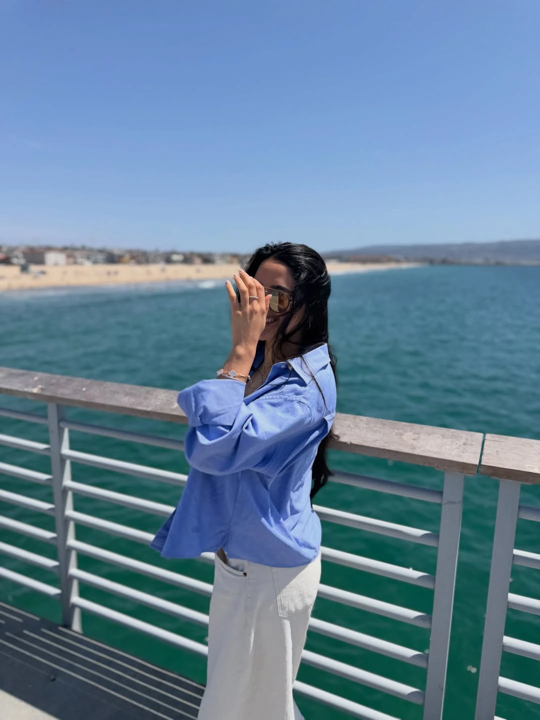 Fauzi Actress Imanvi Enjoying Vacation