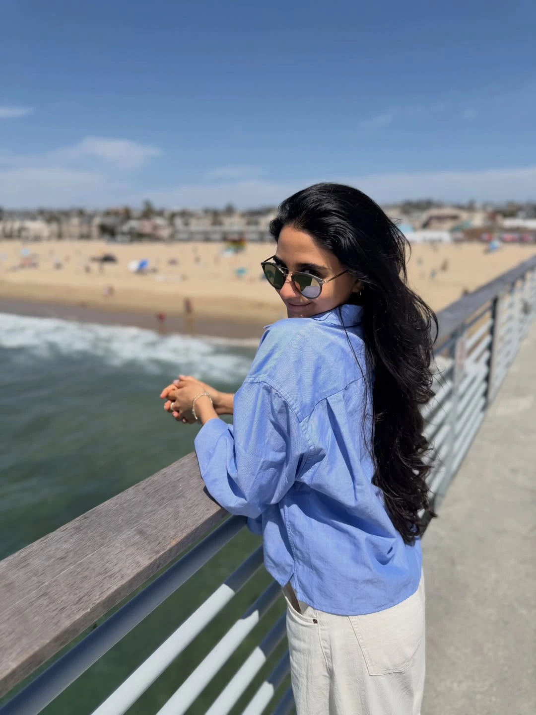Fauzi Actress Imanvi Enjoying Vacation