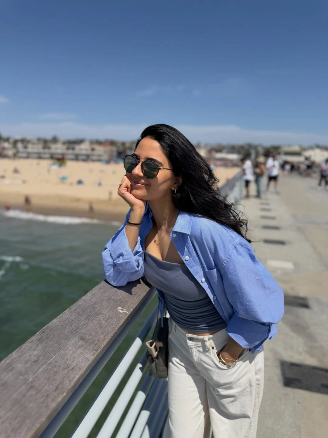 Fauzi Actress Imanvi Enjoying Vacation