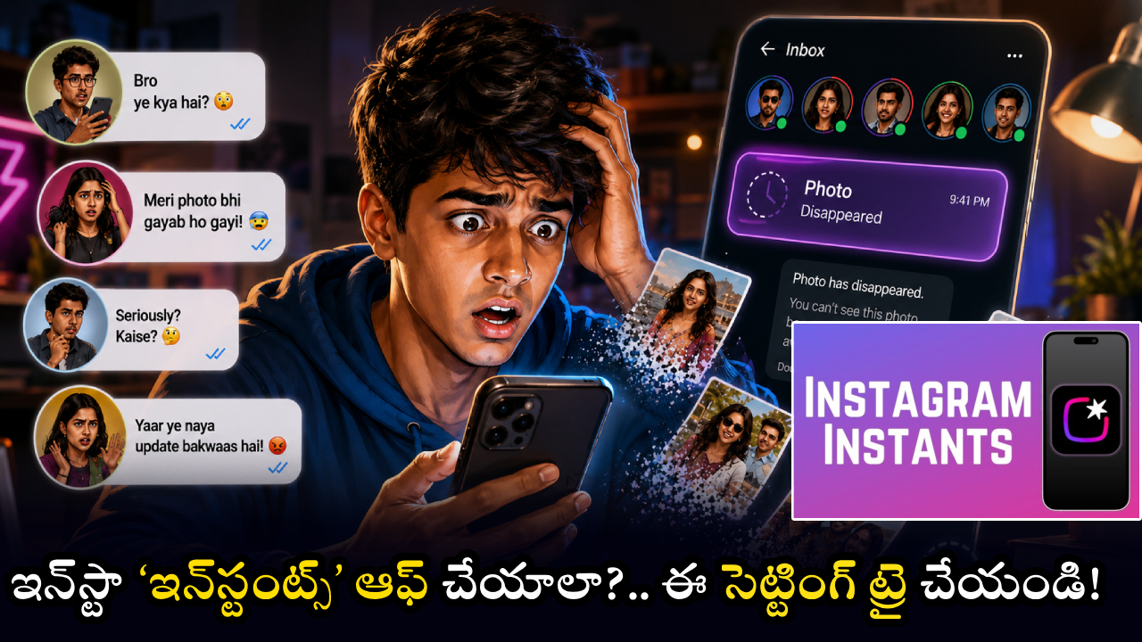Instagram Instants : బాబోయ్ మాకొద్దు.. ఇన్‌స్టాలో కొత్త ‘ఇన్‌స్టంట్స్’ఫీచర్ టెన్షన్ పెడుతోందా?.. ఈ సెట్టింగ్ మార్చితే చాలు..!