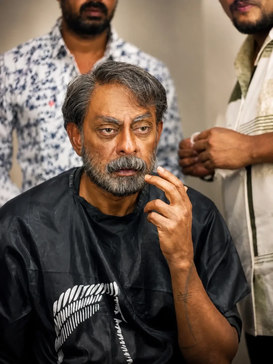 Jagapathi Babu Working Stills From Peddi Movie