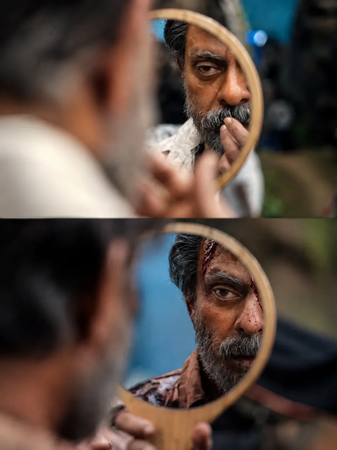 Jagapathi Babu Working Stills From Peddi Movie