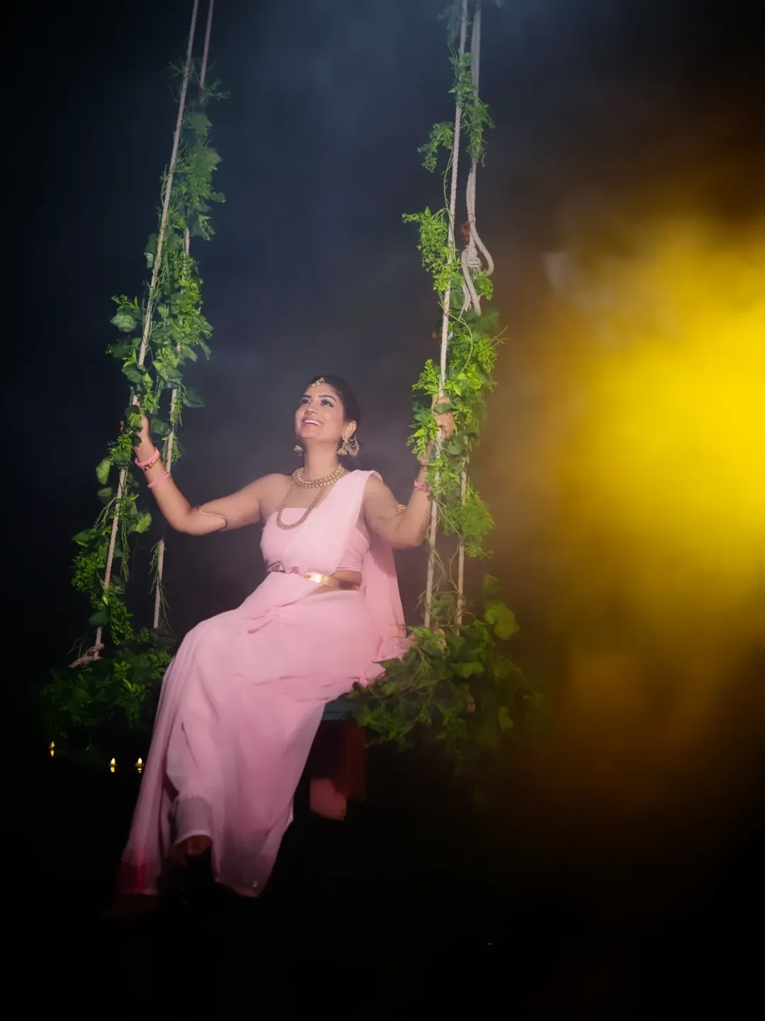 Karuunaa Bhushan Stunning Looks in Saree