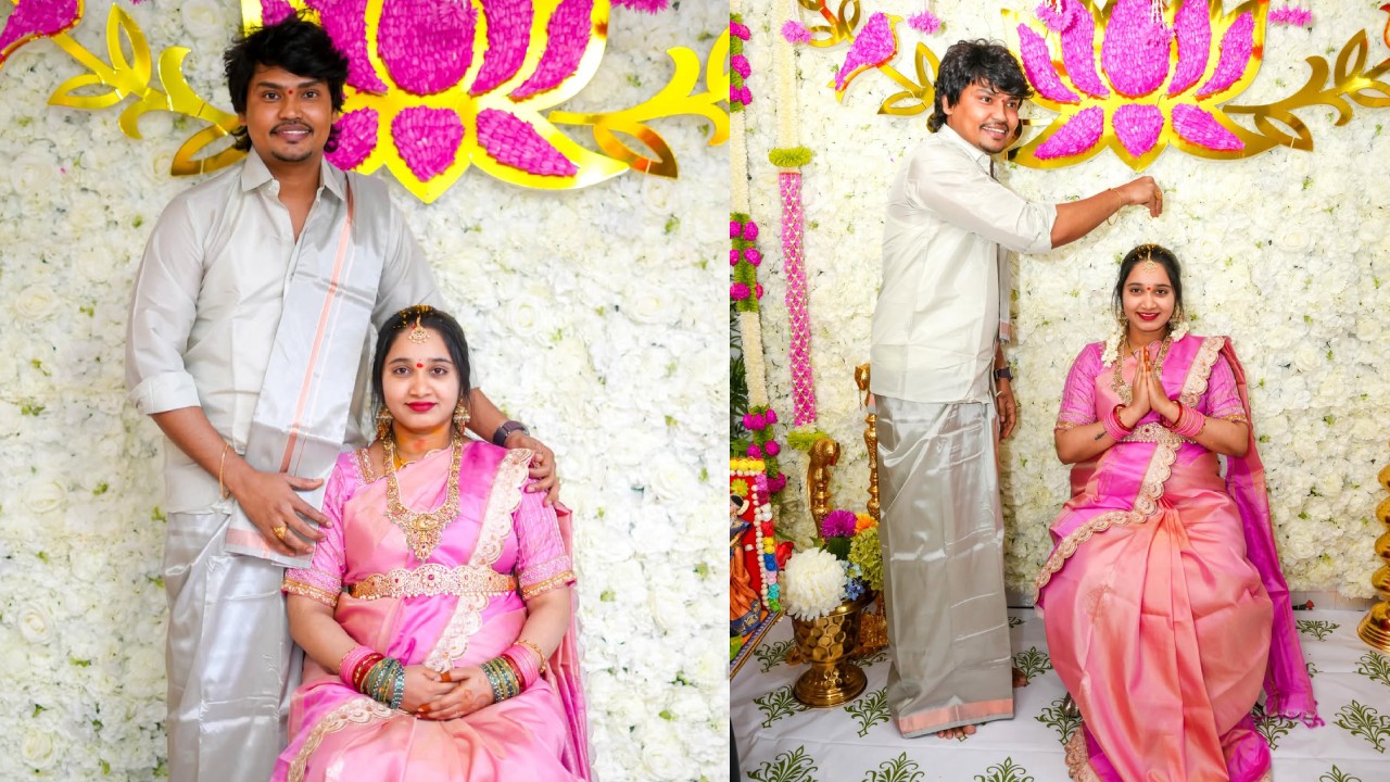 Kevvu Kartheek : భార్య సీమంతం వేడుకలు.. ఫొటోలు షేర్ చేసిన జబర్దస్త్ కెవ్వు కార్తీక్..