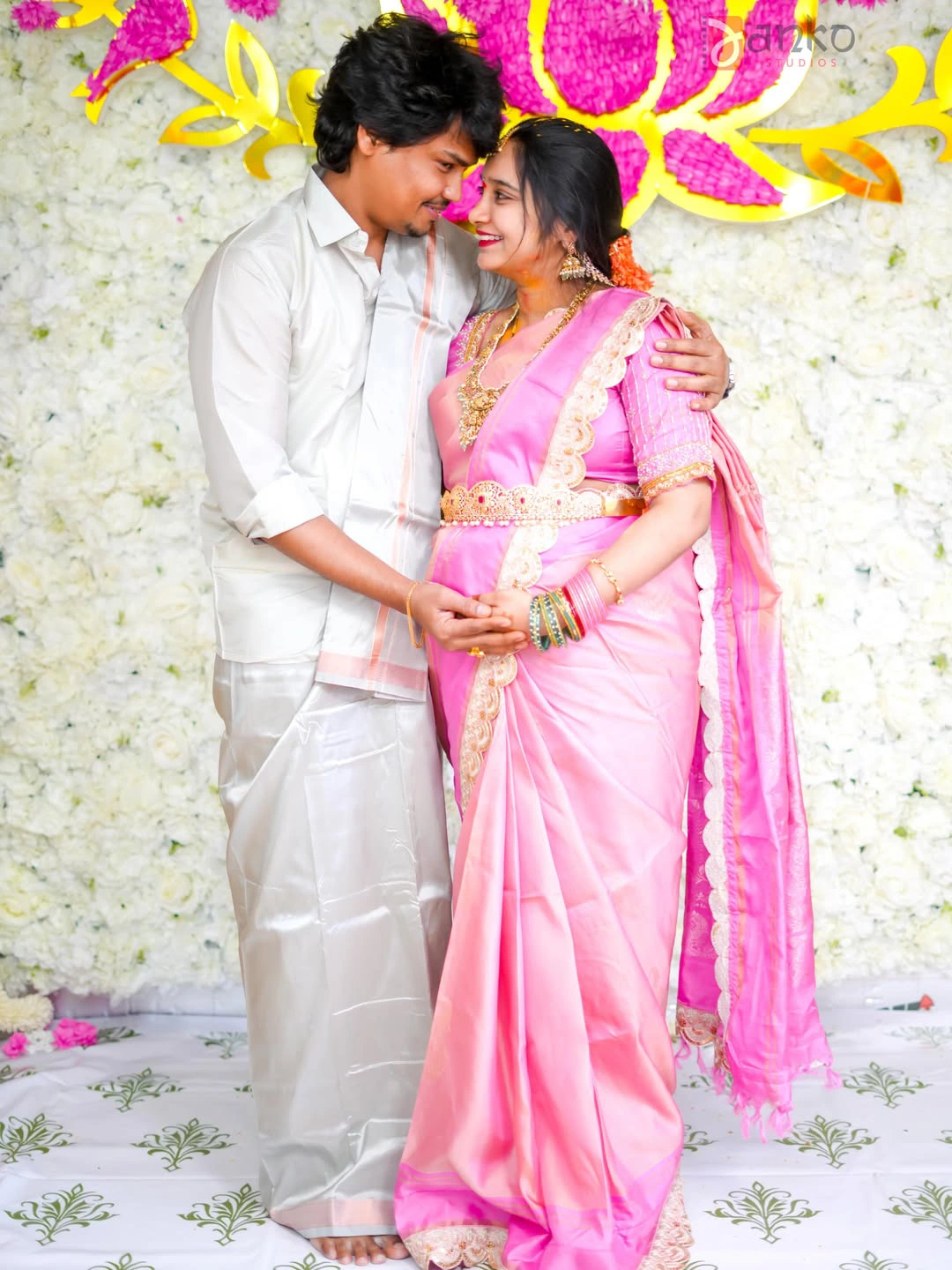 Kevvu Kartheek Shares Wife Baby Shower Function Photos