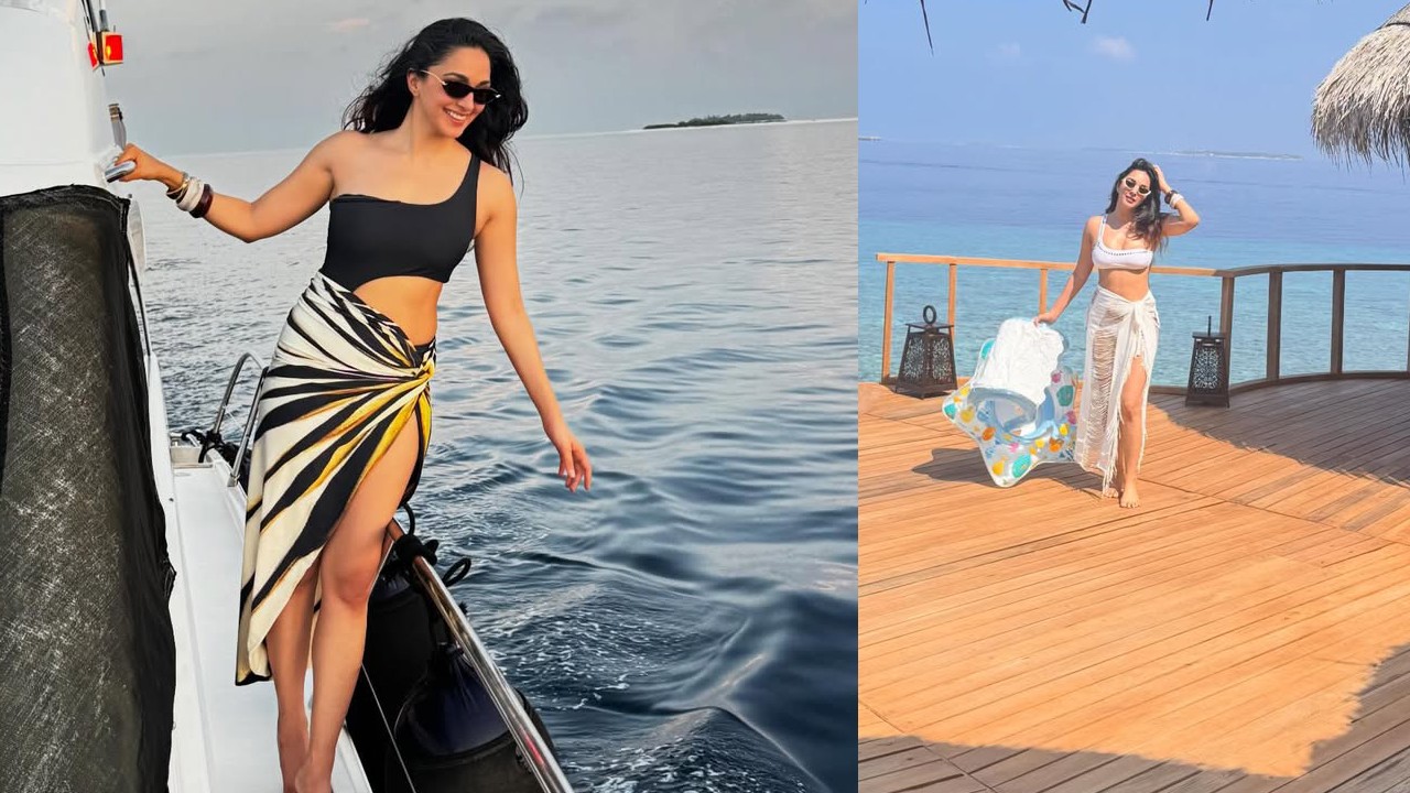 Kiara Advani Enjoying Vacation in Maldives