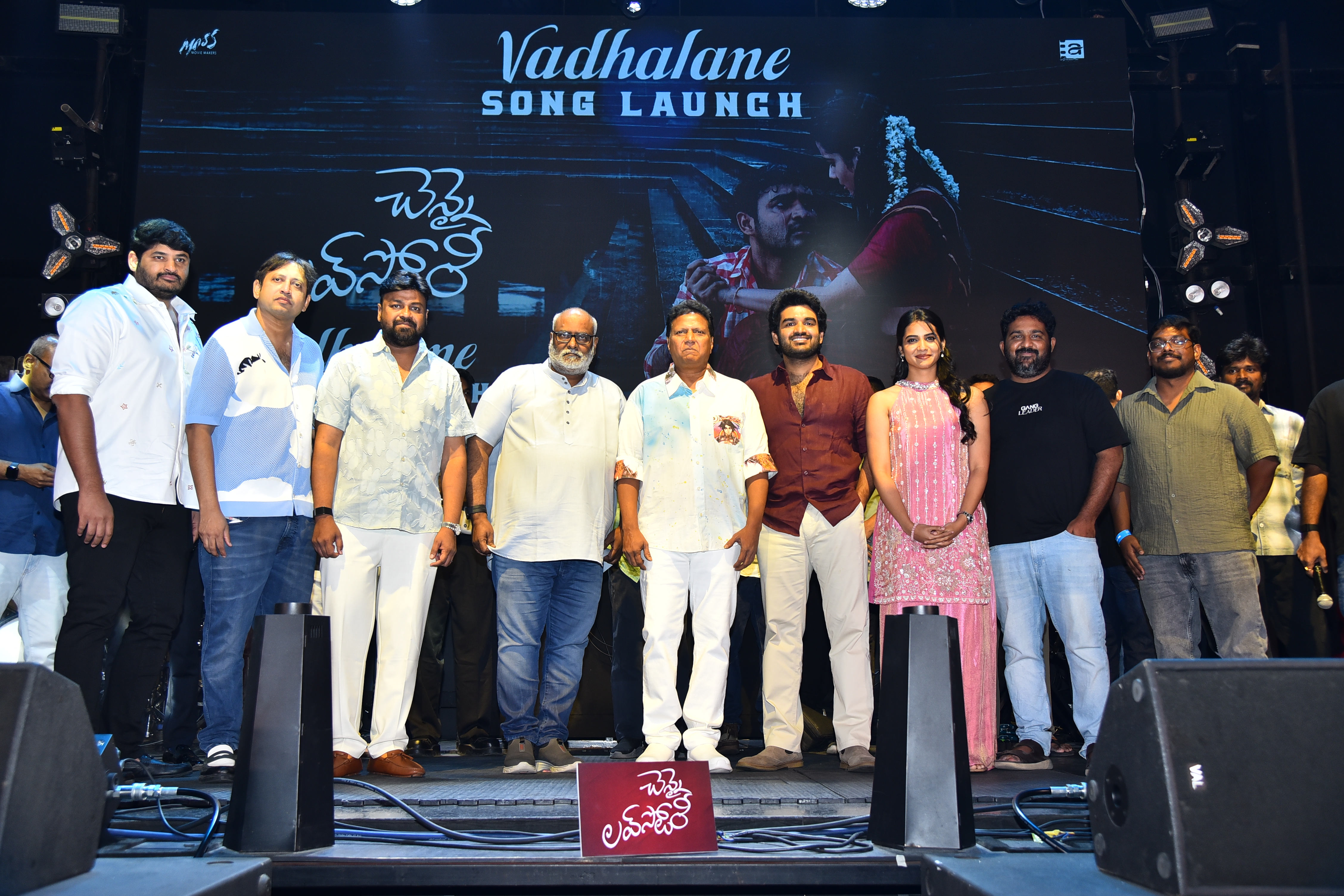 Kiran abbavaram Chennai Love Story movie Song Launch event