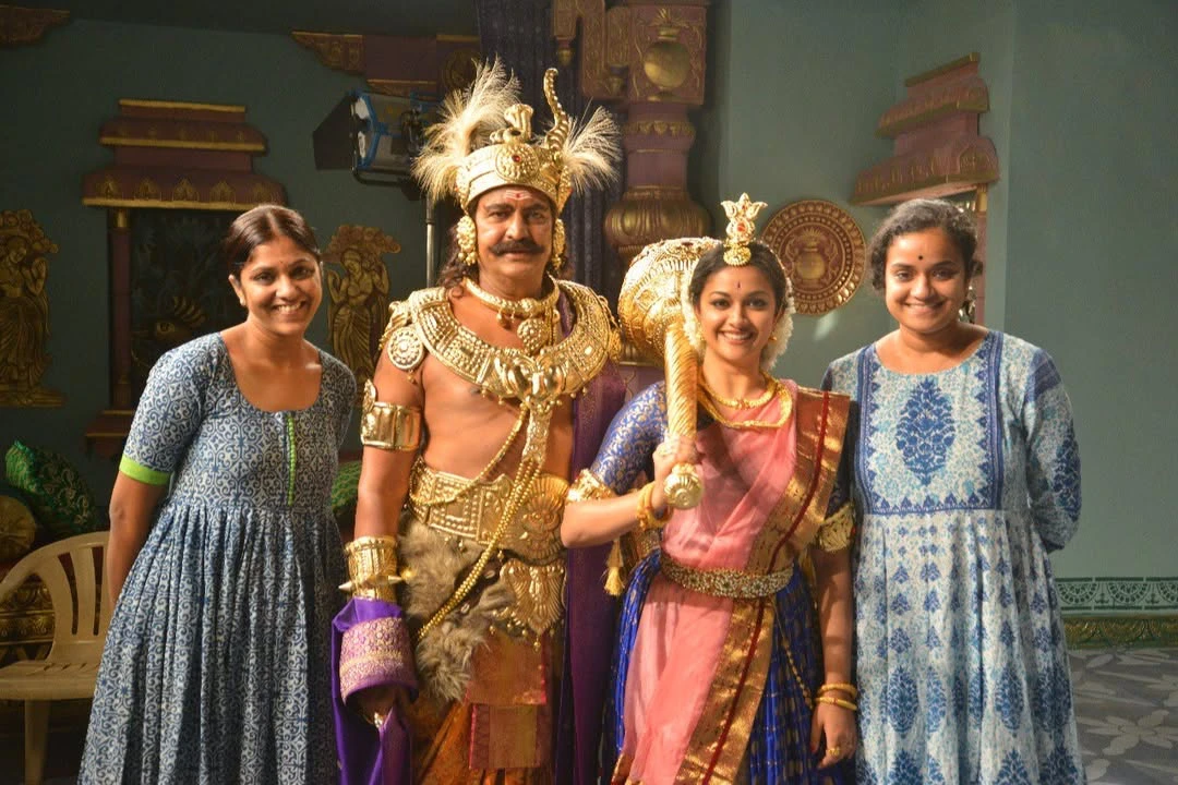 Keerthy Suresh Mahanati Working Stills