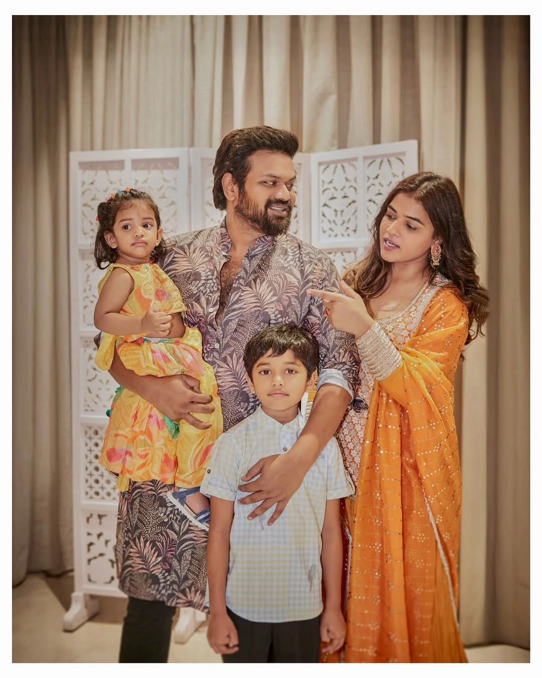 Manchu Manoj Birthday Special Family Photos