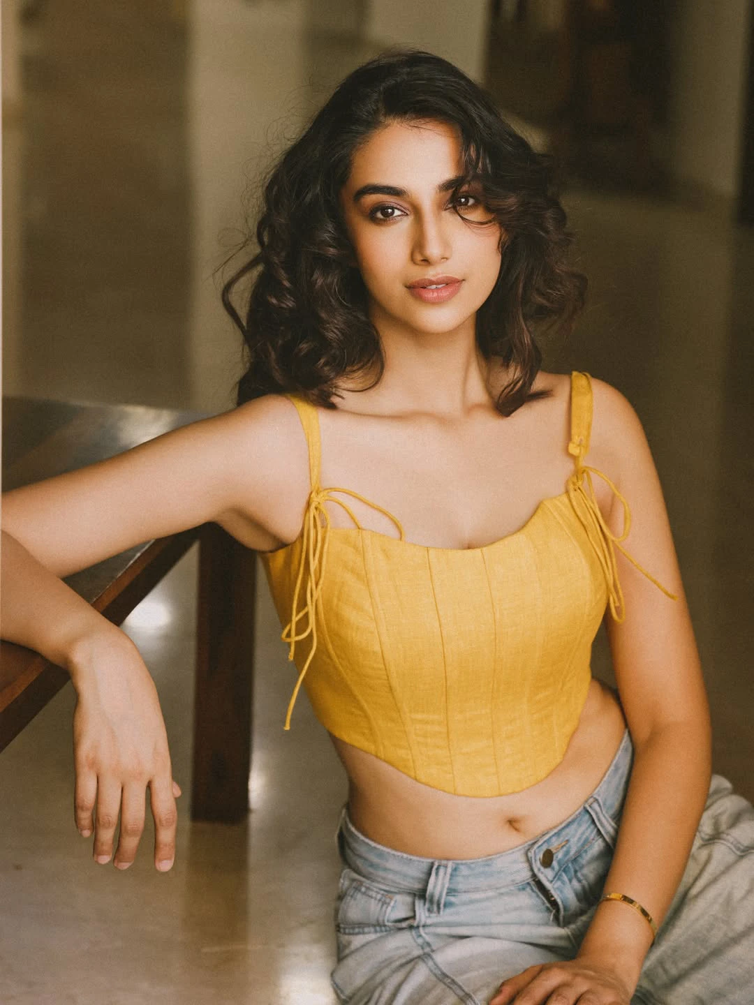 Meenaakshi Chaudhary Mesmerizing Looks in Modern Dress