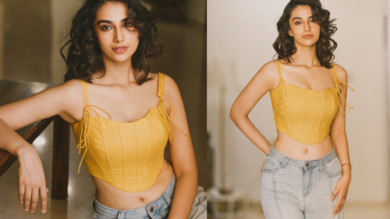 Meenaakshi Chaudhary Mesmerizing Looks in Modern Dress